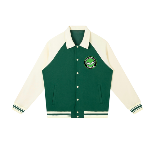 Wings,Jacket,Baseball,Unisex,Streetwear,Outerwear,Kellygreen,Reglan